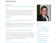 Tablet Screenshot of michaelovitz.com